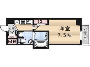 ラシーヌ天王寺町南の物件間取画像